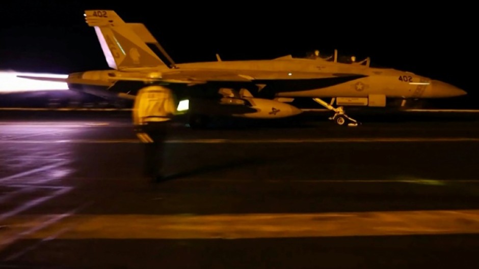 The US military said it had launched a ninth consecutive night of attacks on Iran