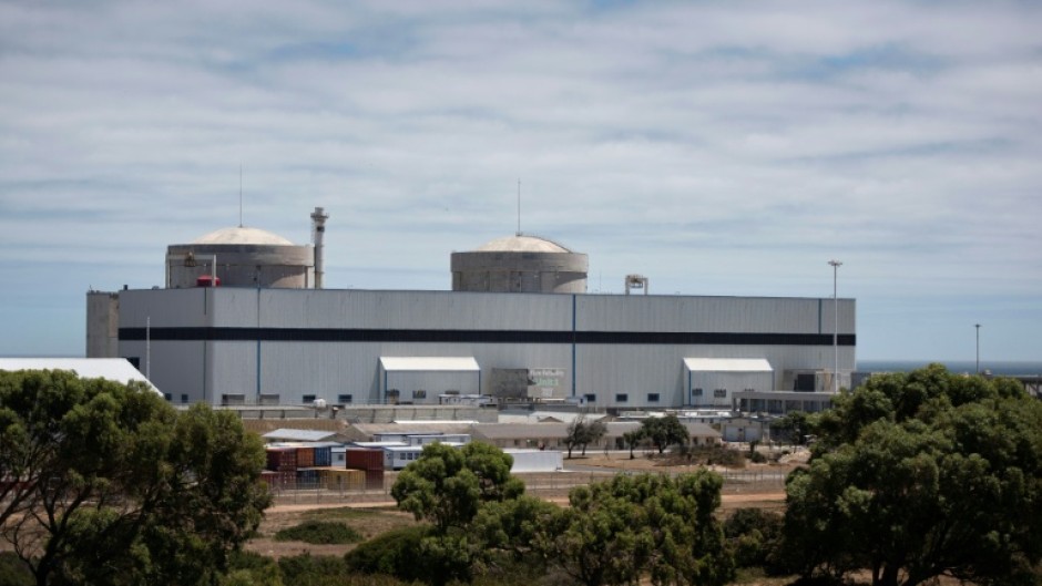The Koeberg nuclear power station is the only one in operation in Africa
