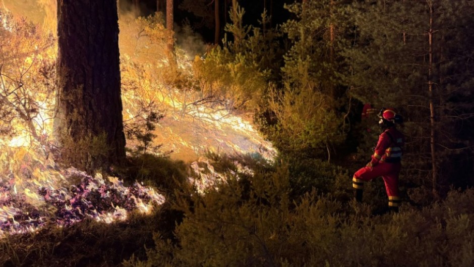 Officials have been forced to evacuate 1,200 people