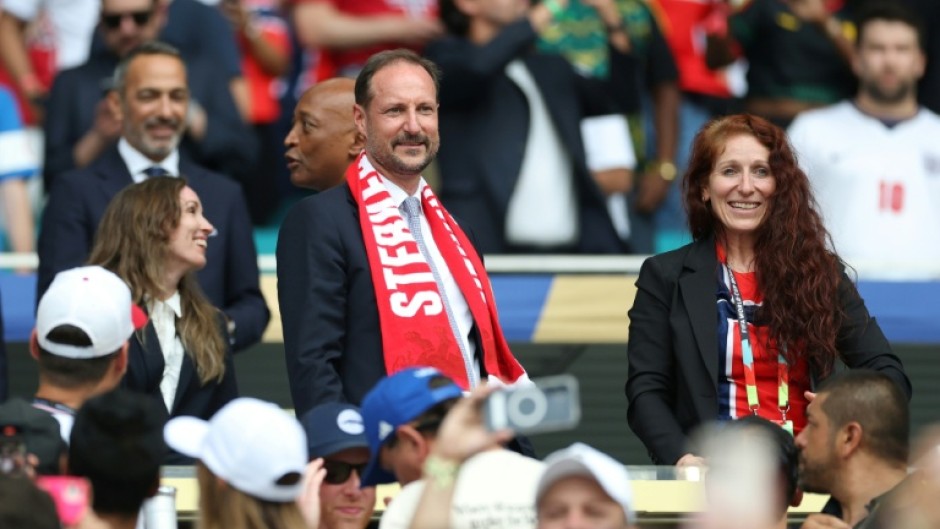 Lise Klaveness (R) says the idea of a 64-team World Cup is unreasonable