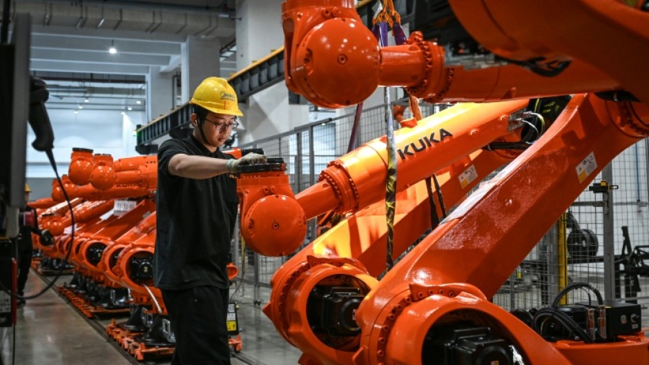 China's manufacturing sector has faced uncertainty due to the Middle East war