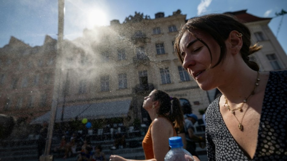 European authorities issued health warnings, battled wildfires and urged people to avoid outdoor activities during afternoons