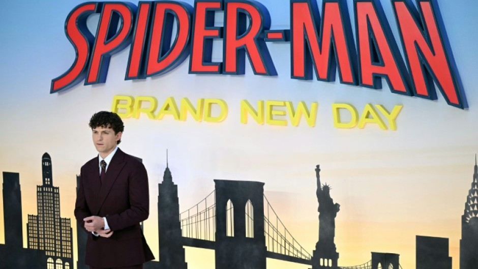 British actor Tom Holland stars in 'Spider-Man: Brand New Day'
