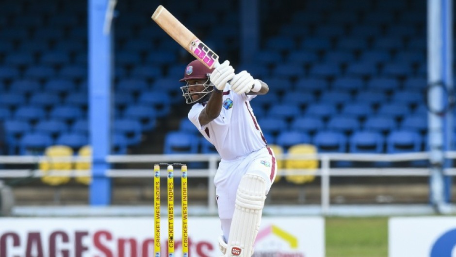 Justin Greaves struck an unbeaten half century as West Indies made a steady start to the second Test against Pakistan