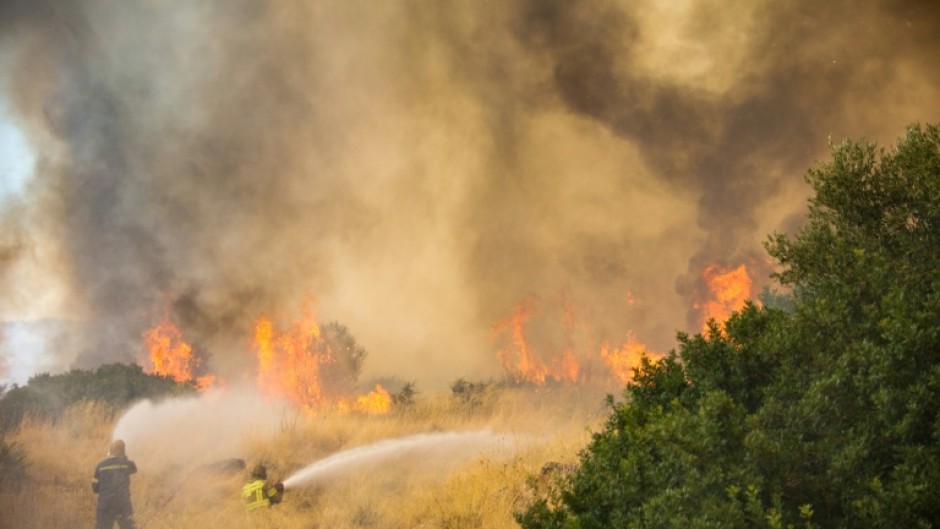The wildfires have claimed the lives of five firefighters since last week