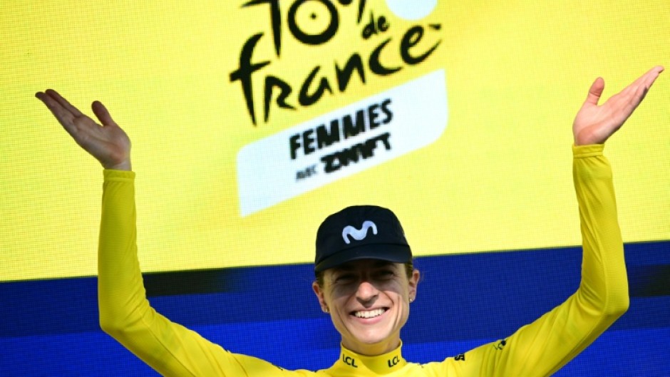 Marlen Reusser won the stage four time-trial to claim the overall lead in the Tour de France Femmes on Tuesday
