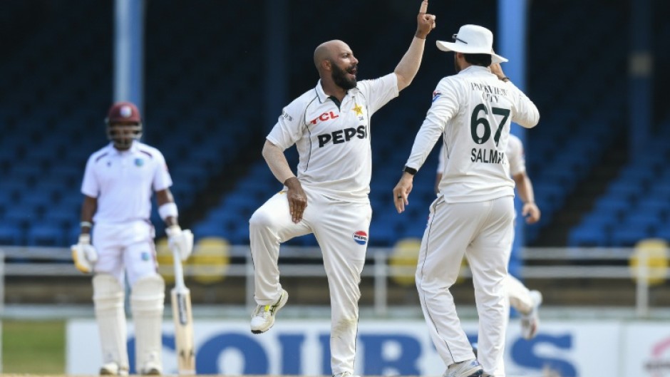 Off-spinner Sajid Khan took four wickets to help Pakistan move towards victory in the second Test