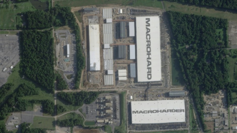 This handout satellite image obtained from Planet Labs on August 7, 2026 and taken on July 14, 2026 shows the xAI Colossus 2 data center in south Memphis, Tennessee
