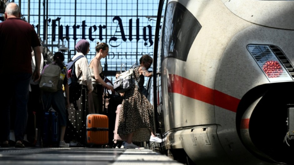 Passengers often complain of late services and breakdowns on Germany's train network