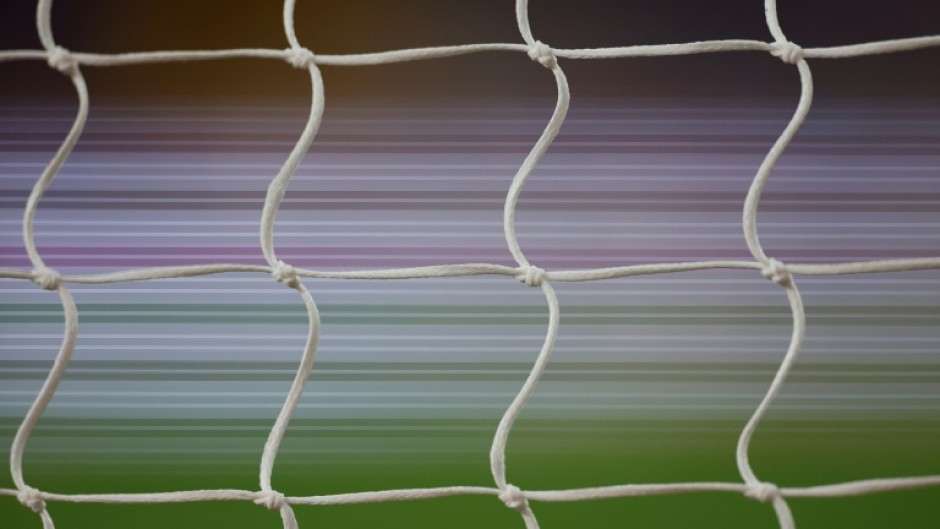 In a mishap that went viral, Jacy Maranhao, the captain and defender with the Coritiba club in Brazil's top league, leaped over the pitch perimeter and down an opening to stairs and a tunnel that access the locker rooms