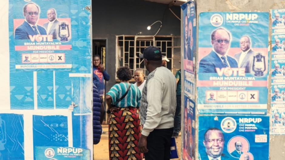 The main presidential challenger, Brian Mundubile, has the backing of small opposition groups