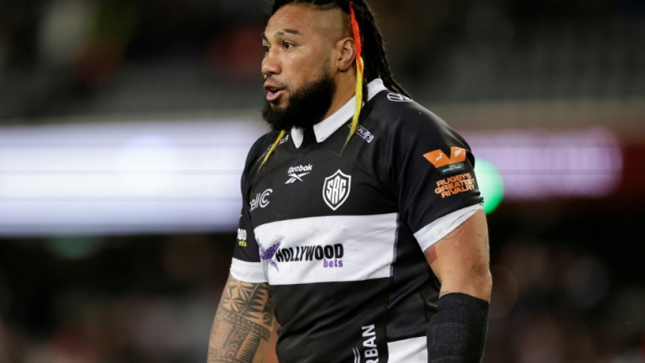Former All Black Ma'a Nonu lined up for the Sharks against New Zealand in Durban