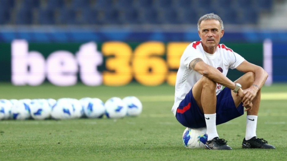 Luis Enrique's PSG are targeting a third straight Champions League title this season