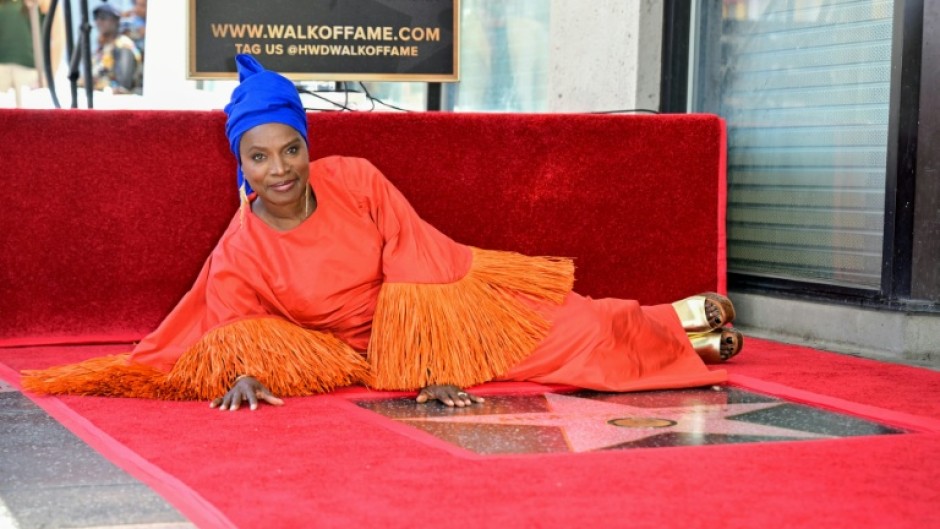 Beninese musician and actress Angelique Kidjo became the first Black African to have a star on the Hollywood Walk of Fame