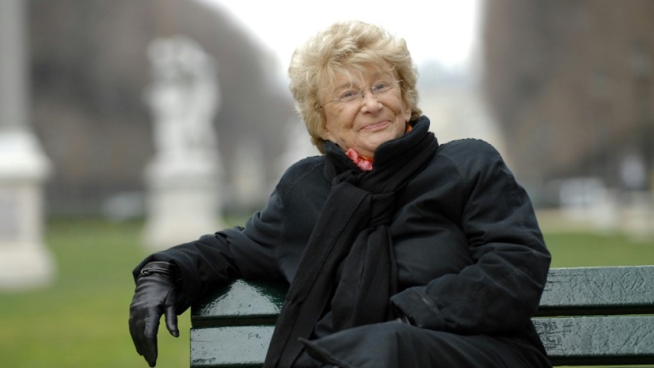 Yvette Roudy, former women's rights minister and Socialist MP, pictured in 2006 in Paris