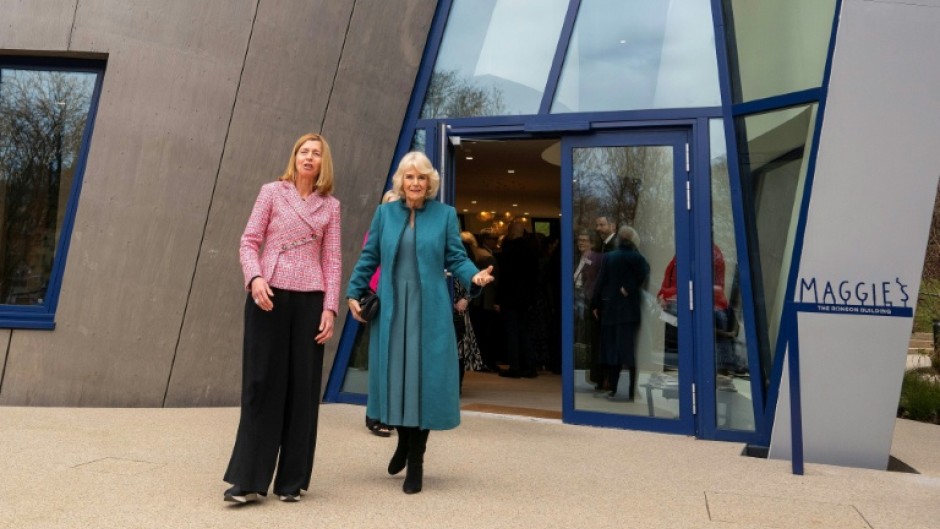 Britain's Queen Camilla has spoken about how 'difficult' it was not to reveal that her husband, King Charles III, had been diagnosed with cancer when she opened 'Maggie's Royal Free' in 2024