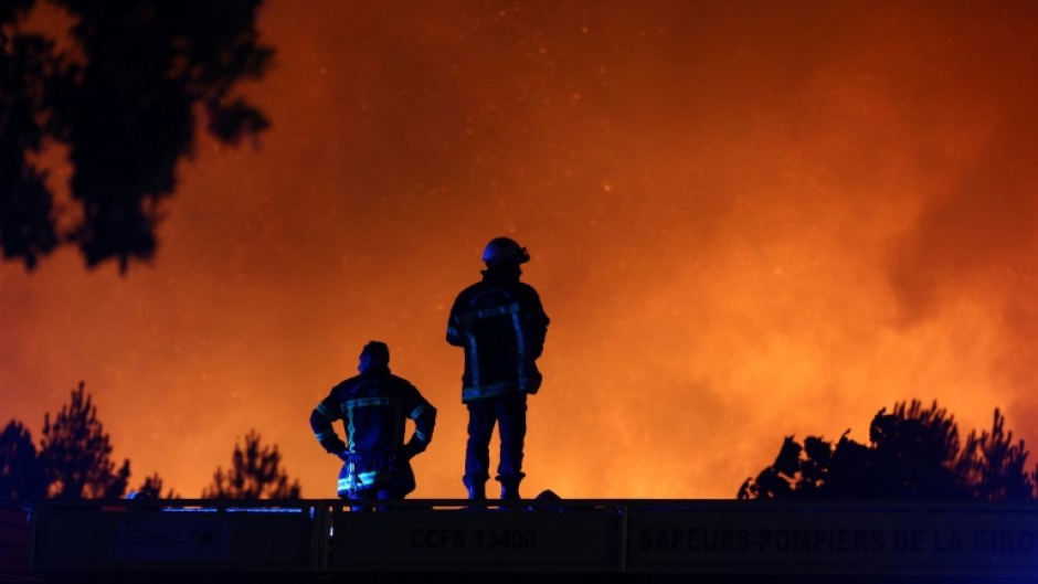 Spain and France suffered major fires in July