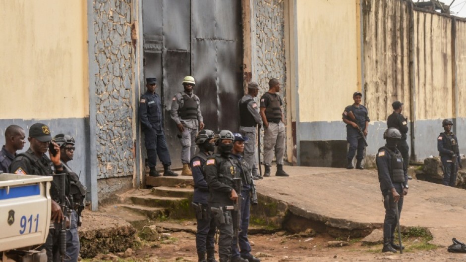 Jewel Howard-Taylor is being held at Monrovia Central Prison in the Liberian capital