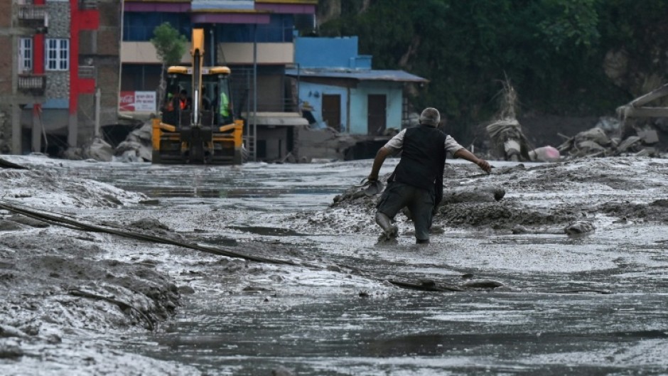 Experts say that glacial lake outbursts -- the sudden release of vast volumes of water from glacier-fed lakes -- could have caused the flash floods in Nepal and Tibet
