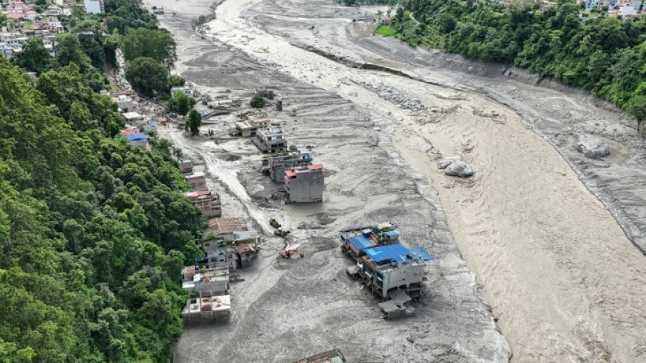 Entire villages have been swept away after the deluge in Nepal