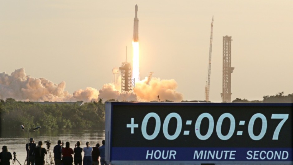 Standing over 12 meters (39 feet) tall, the state-of-the-art observatory launched from the Kennedy Space Center in Florida aboard a SpaceX Falcon Heavy rocket