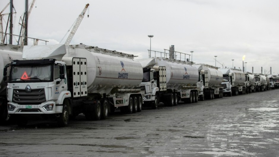 Nigeria has a big oil industry