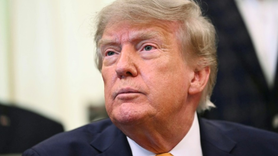 Trump said the US envoys had a 'proposal to end the war' in Ukraine