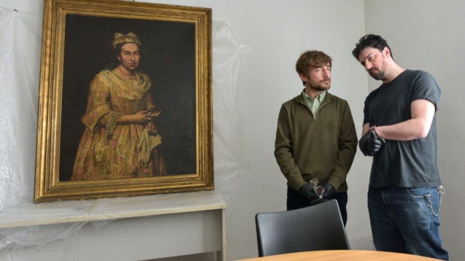 "Portrait of a Lady" by Giacomo Ceruti had been missing for eight decades when a Dutch newspaper spotted it in a real estate ad