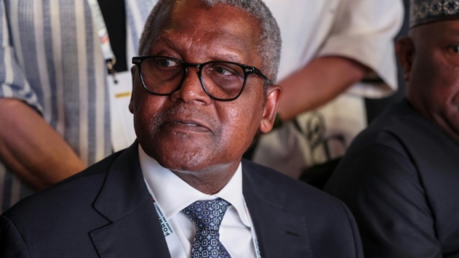 Nigerian businessman Aliko Dangote is ranked as Africa's richest man