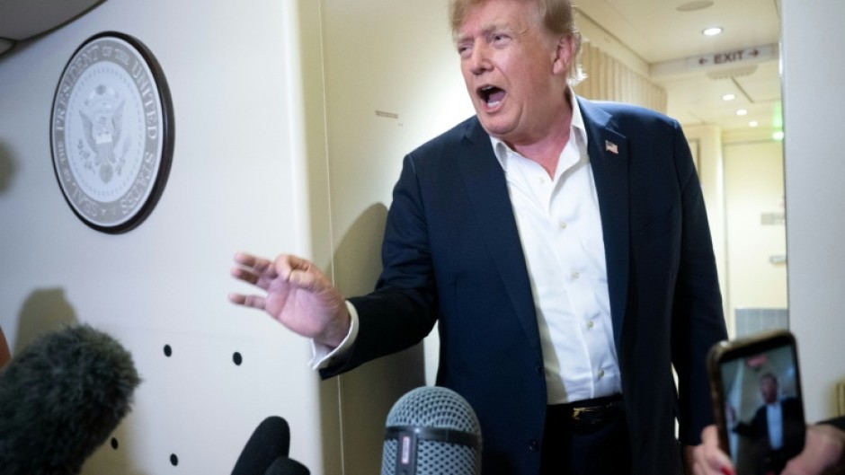 US President Donald Trump signed an executive order in March 2026 seeking to restrict mail-in voting -- ahead of midterm elections in November Trump is returning from Ireland where he attended the Irish Open golf tournament at his family's course in Doonbeg over the weekend.