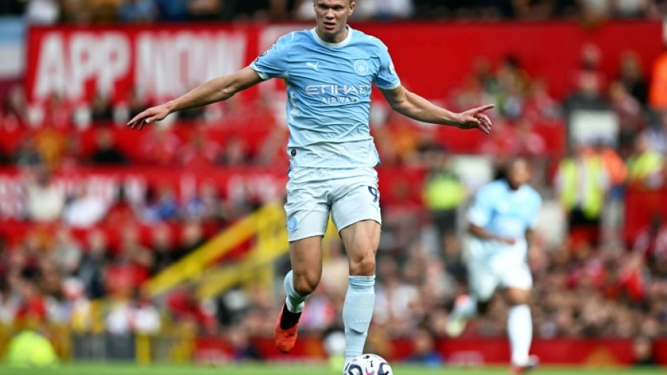 Manchester City striker Erling Haaland