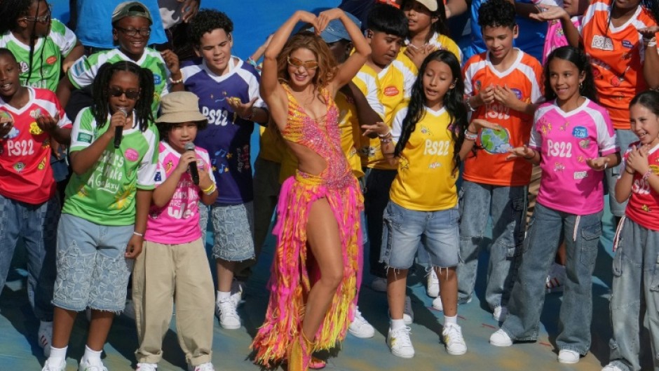 Shakira is fresh from playing at the World Cup's opening ceremony and halftime show