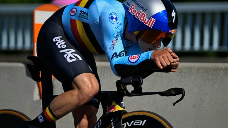 Belgium's Remco Evenepoel has not lost a time-trial since the 2025 Tour de France