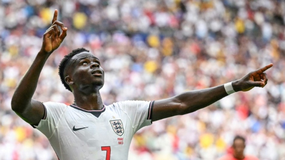England forward Bukayo Saka