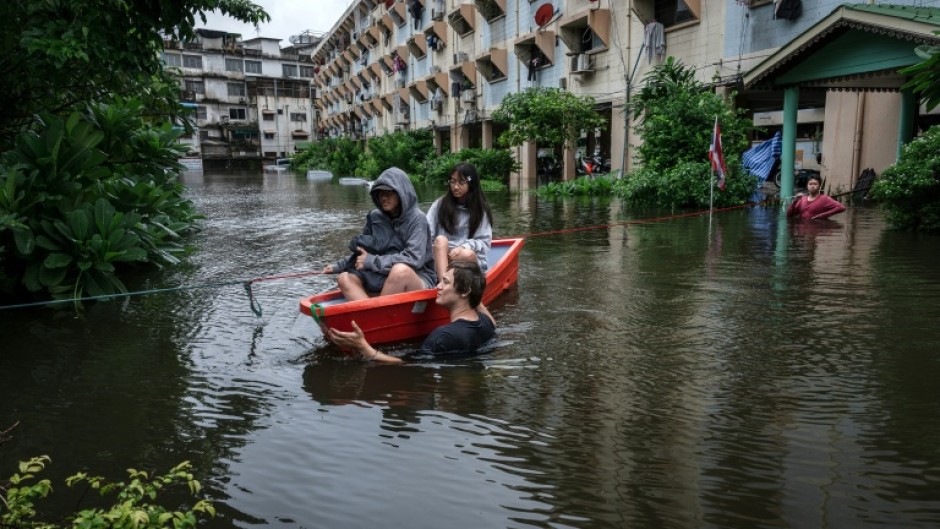 Around 52,000 households have been affected by the floods in Bangkok