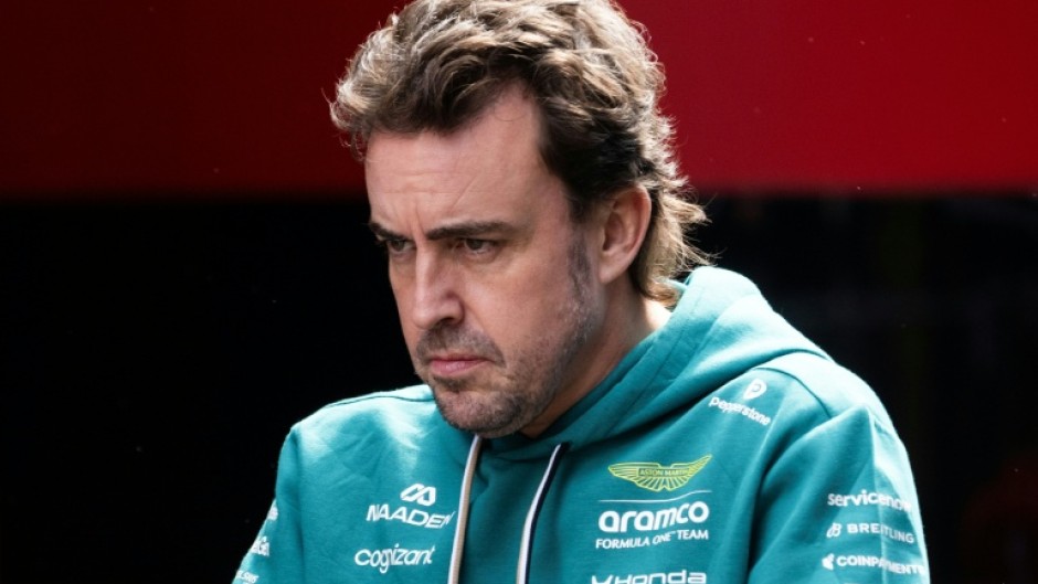 Aston Martin driver Fernando Alonso