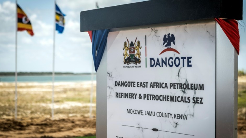 The port of Lamu has become the site for Africa's second-biggest oil refinery, being built by Nigerian tycoon Aliko Dangote