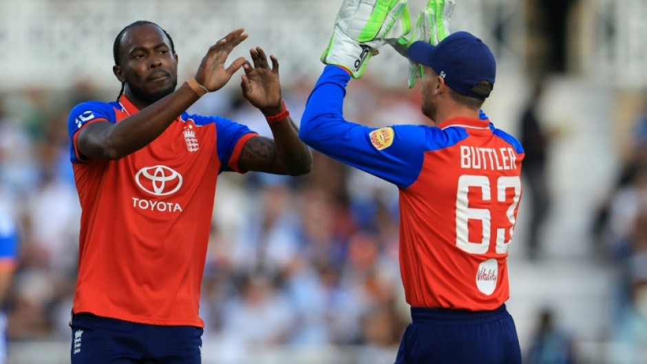 England's Jofra Archer (left) and Jos Buttler will both miss the upcoming tri-series in Pakistan