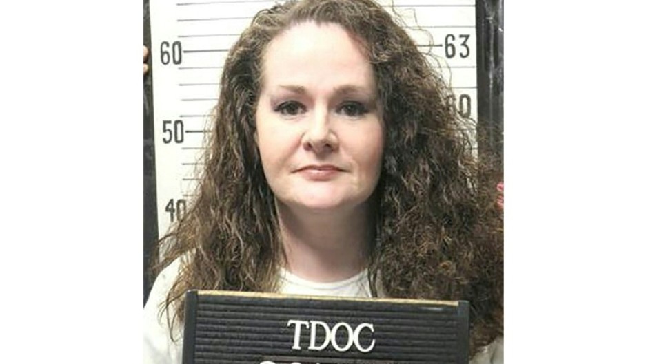 This handout picture dated January 12, 2023 provided by the Tennessee Department of Correction shows convicted murderer Christa Pike