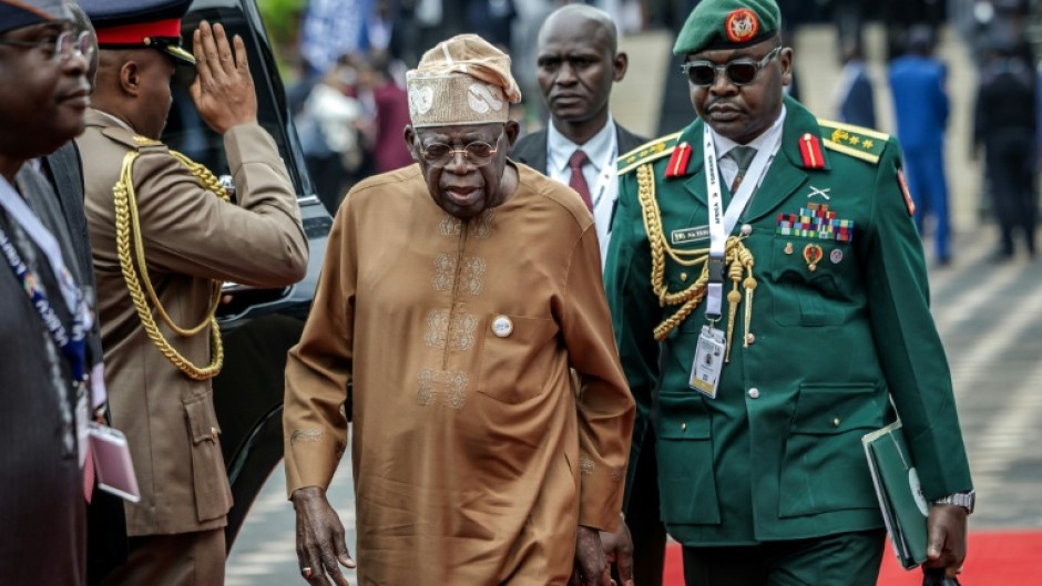 President Bola Tinubu (C) confirmed the fatal crash