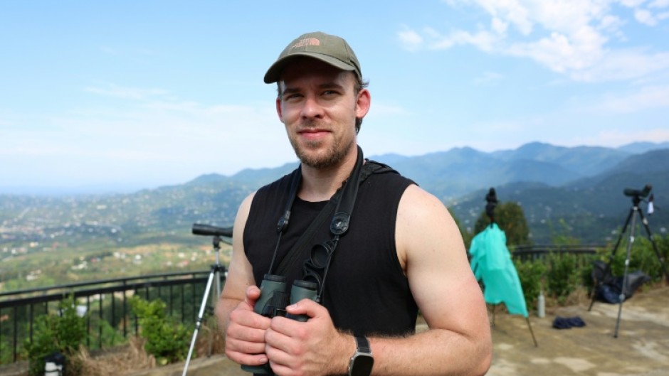 Birdwatchers flock to Georgia where the Black Sea and Caucasus mountains are part of a migration route for raptors
