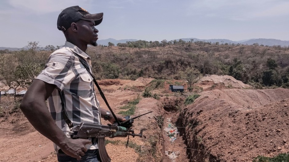 Militiamen in the small mining village of Mwala say they fought in the conflict pitting the M23 against government troops