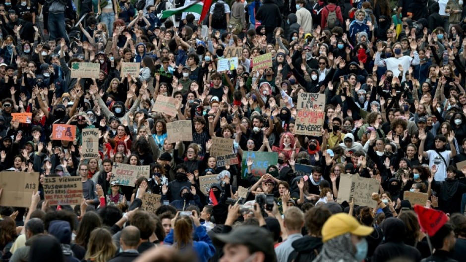 Last week's protests brought tens of thousands of people out on the streets across France