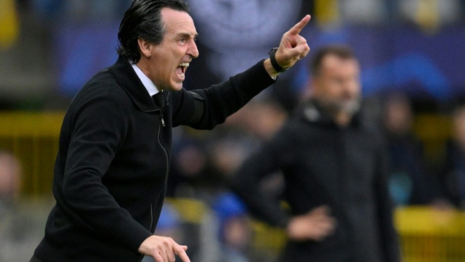 Aston Villa boss Unai Emery