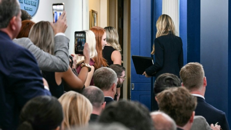New White House Press Secretary Katie Zacharia debut briefing lasted barely 15 minutes