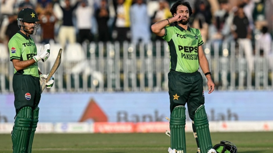 Pakistan's Salman Agha now has four ODI centuries