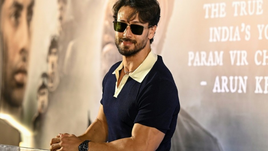 Bollywood actor Tiger Shroff at the screening of 'Ikkis' in Mumbai in December 2025