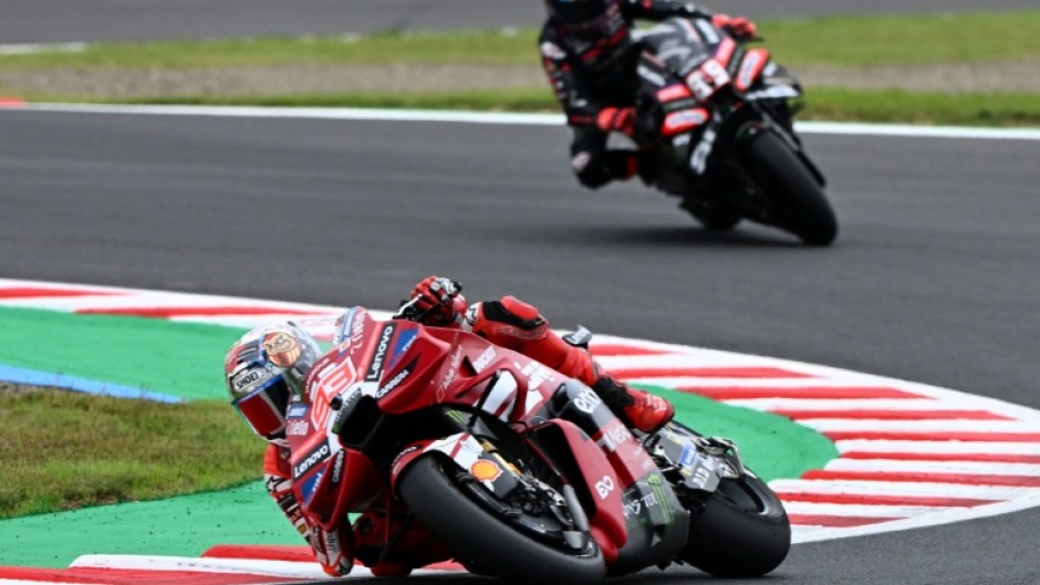Ducati rider Marc Marquez topped the timesheets in first practice for the Australian MotoGP