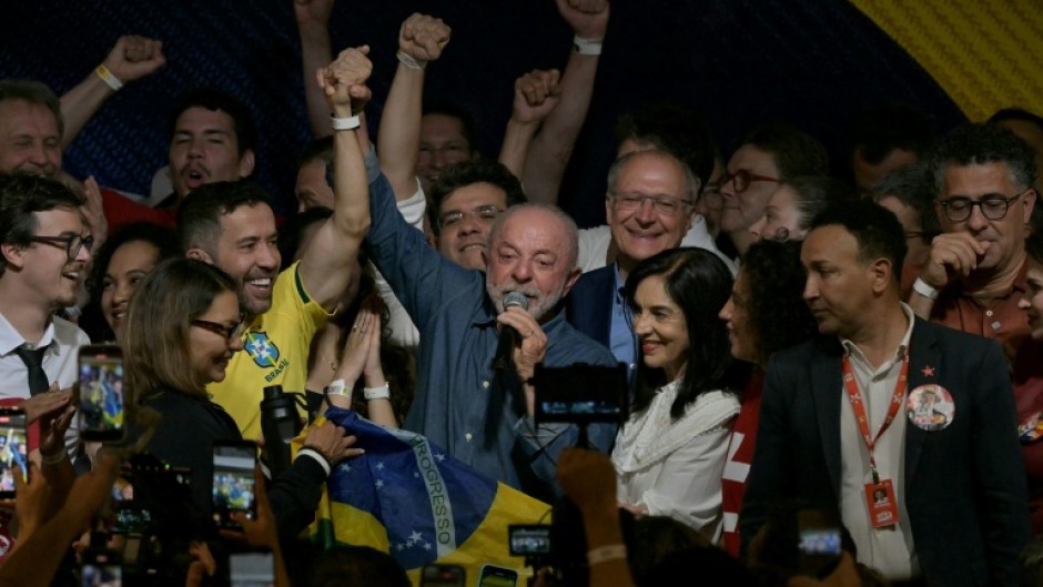 Lula won the presidential runoff after coming second in the first round