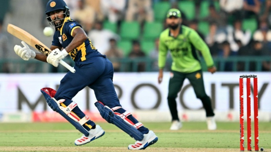 Kamindu Mendis made an unbeaten 62 to steer Sri Lanka to an eight-wicket win over Pakistan and a place in the tri-series final